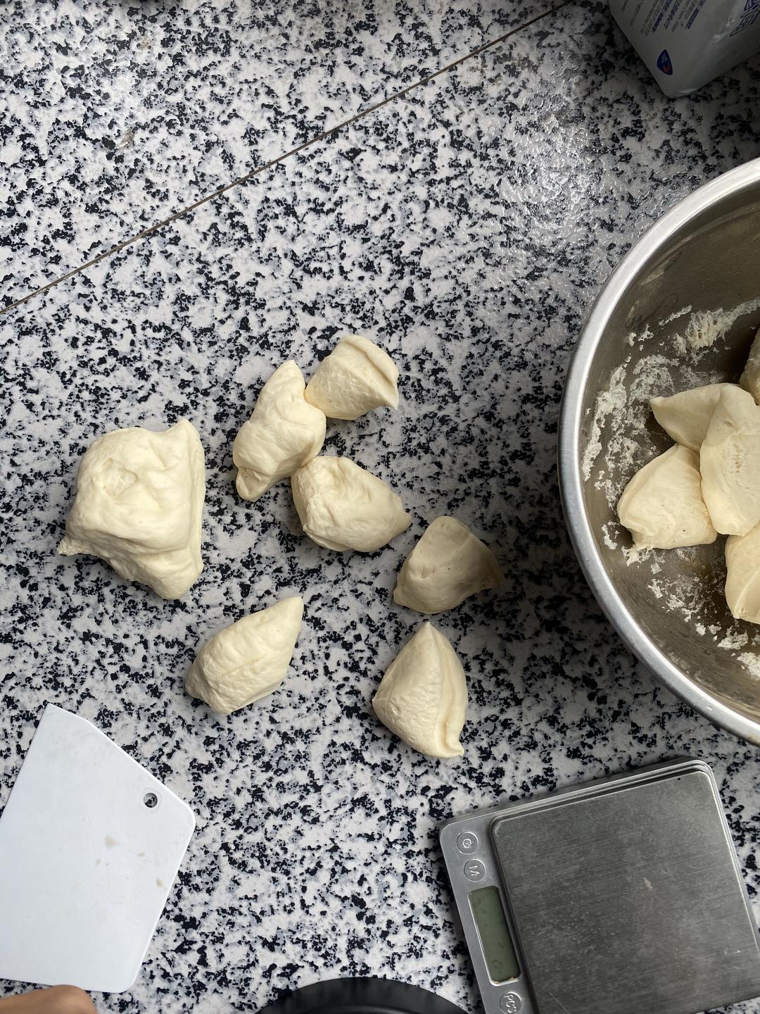 纯奶手撕吐司的做法 步骤1