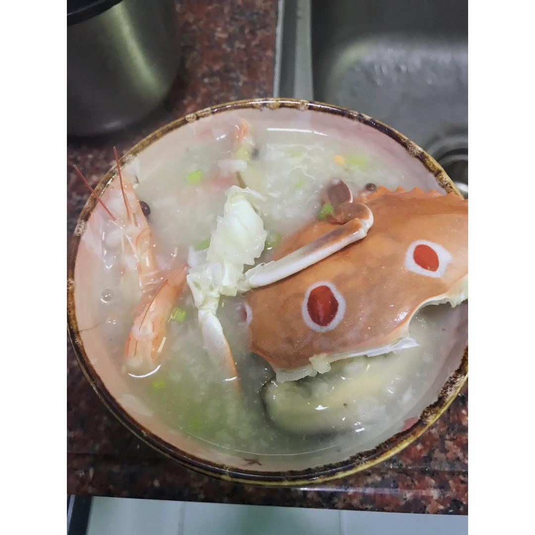 潮汕虾蟹砂锅粥