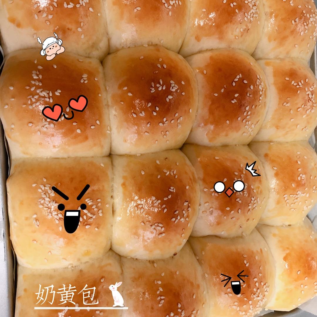 奶黄小餐包-一次发酵超好吃（附快手奶黄馅制作方法）