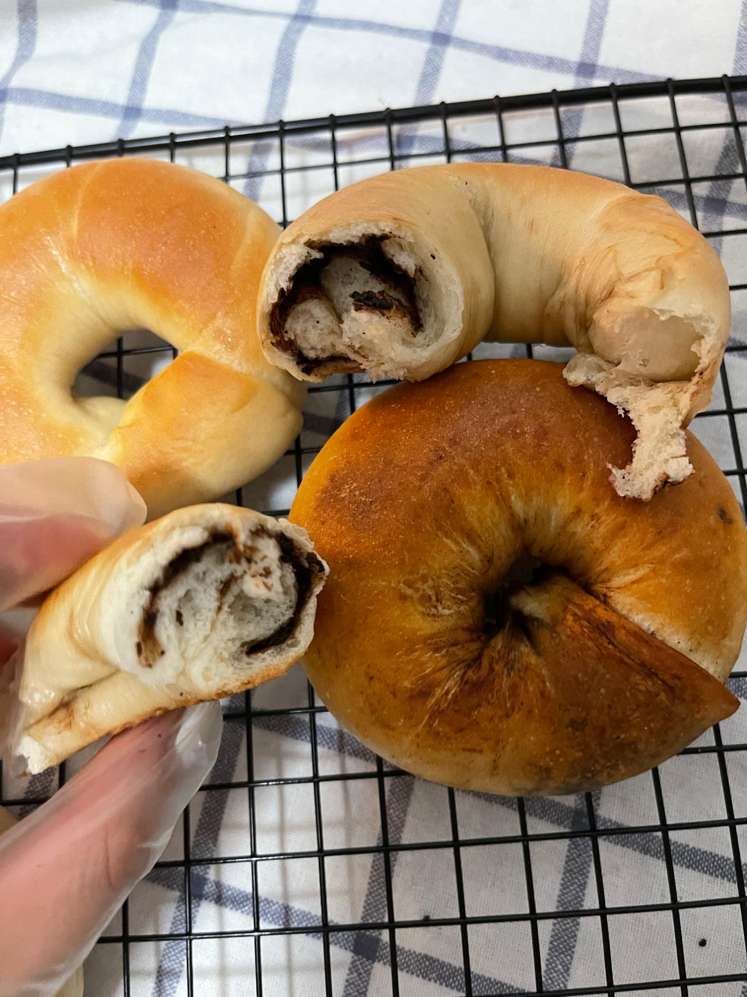 🥯一小时就完成的超快手贝果