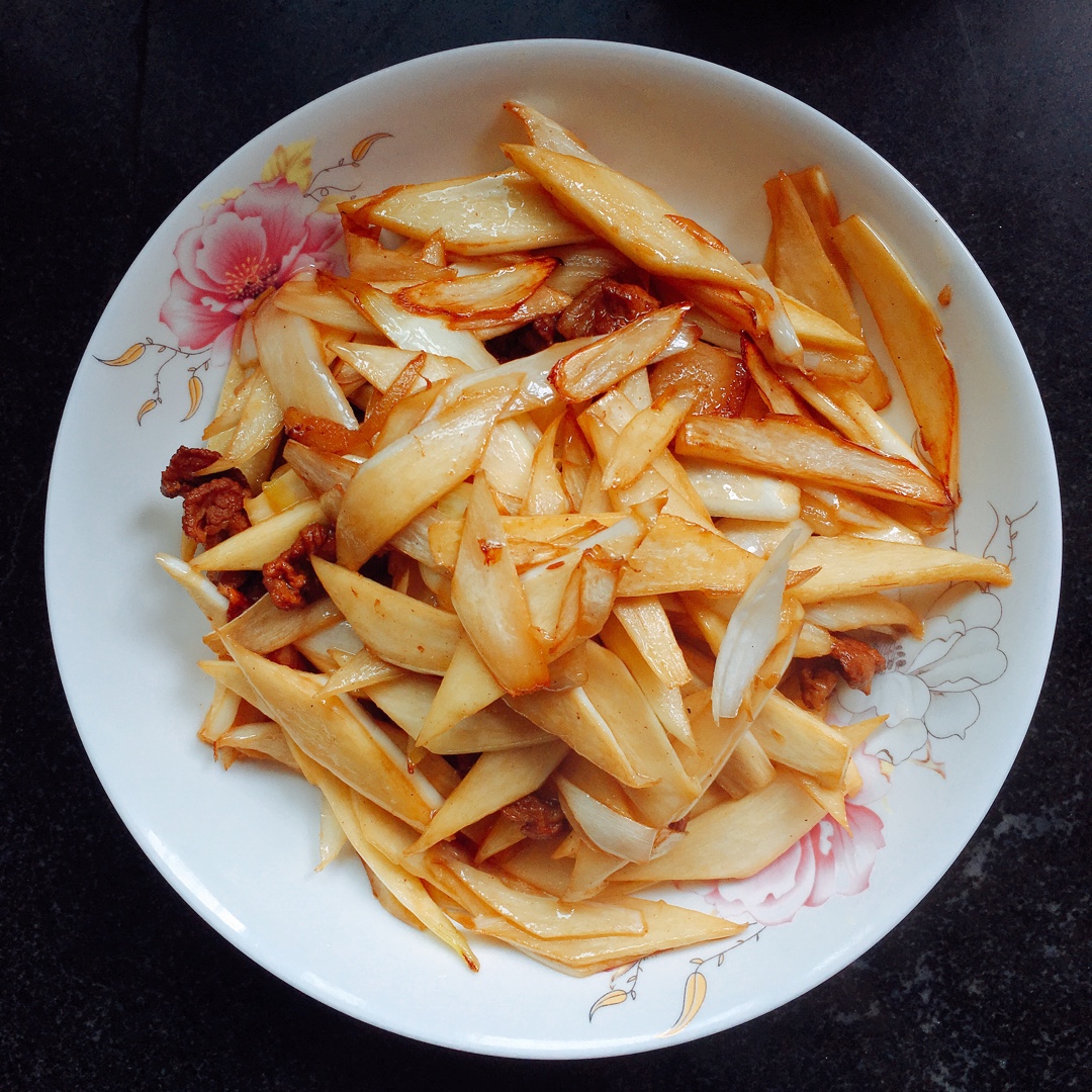 茭白肉丝