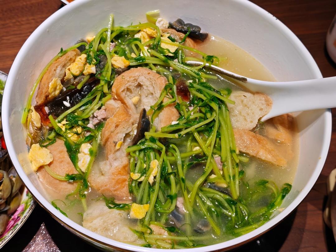 上汤豆苗