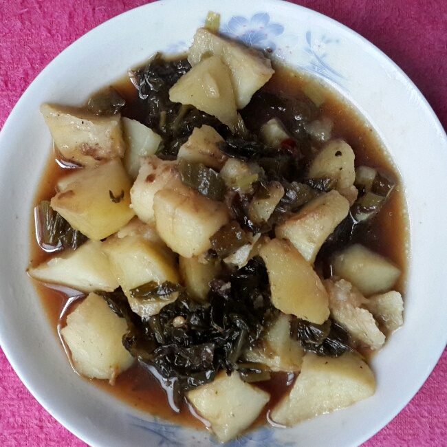 酸菜土豆泥