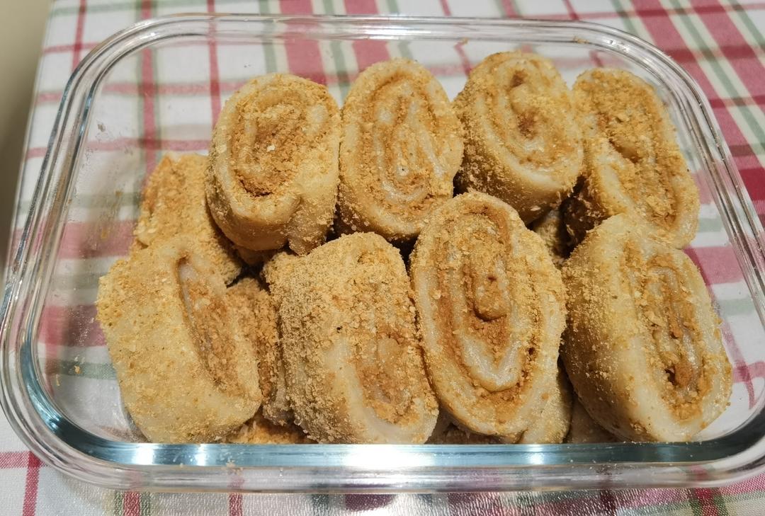 恣意忘形-好做的驴打滚/豆面糕/如何做黄豆粉