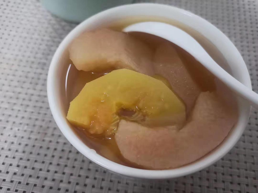 木瓜雪梨养颜茶【1月北鼎养生壶食谱】