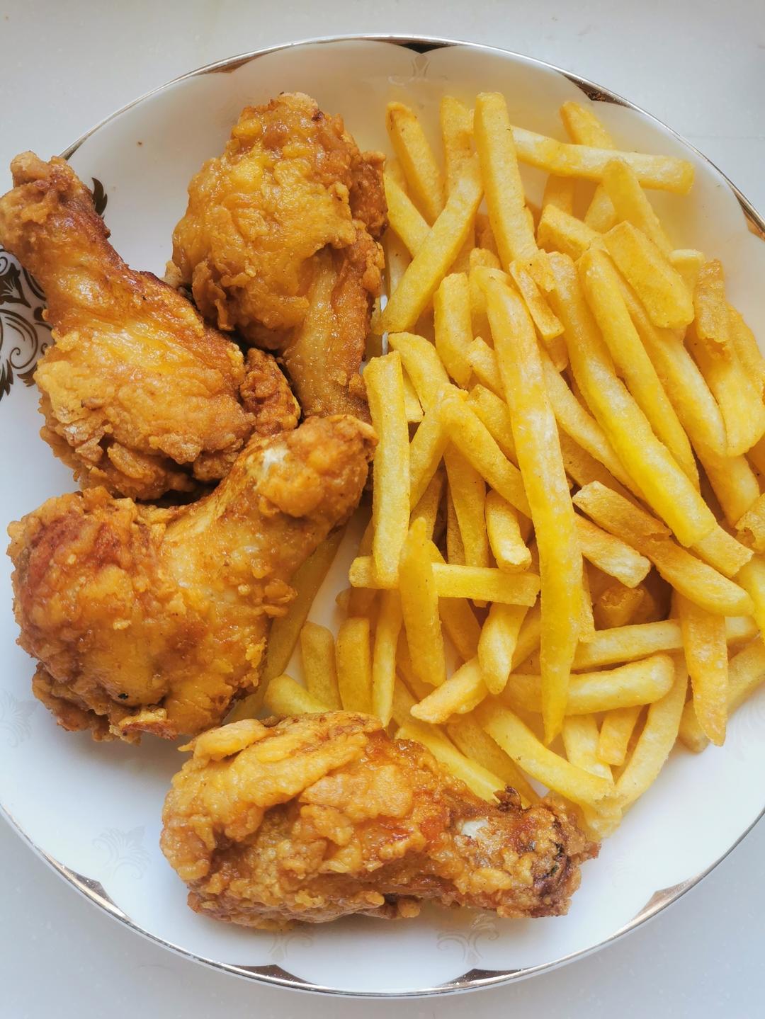 小白的简单粗暴炸鸡腿