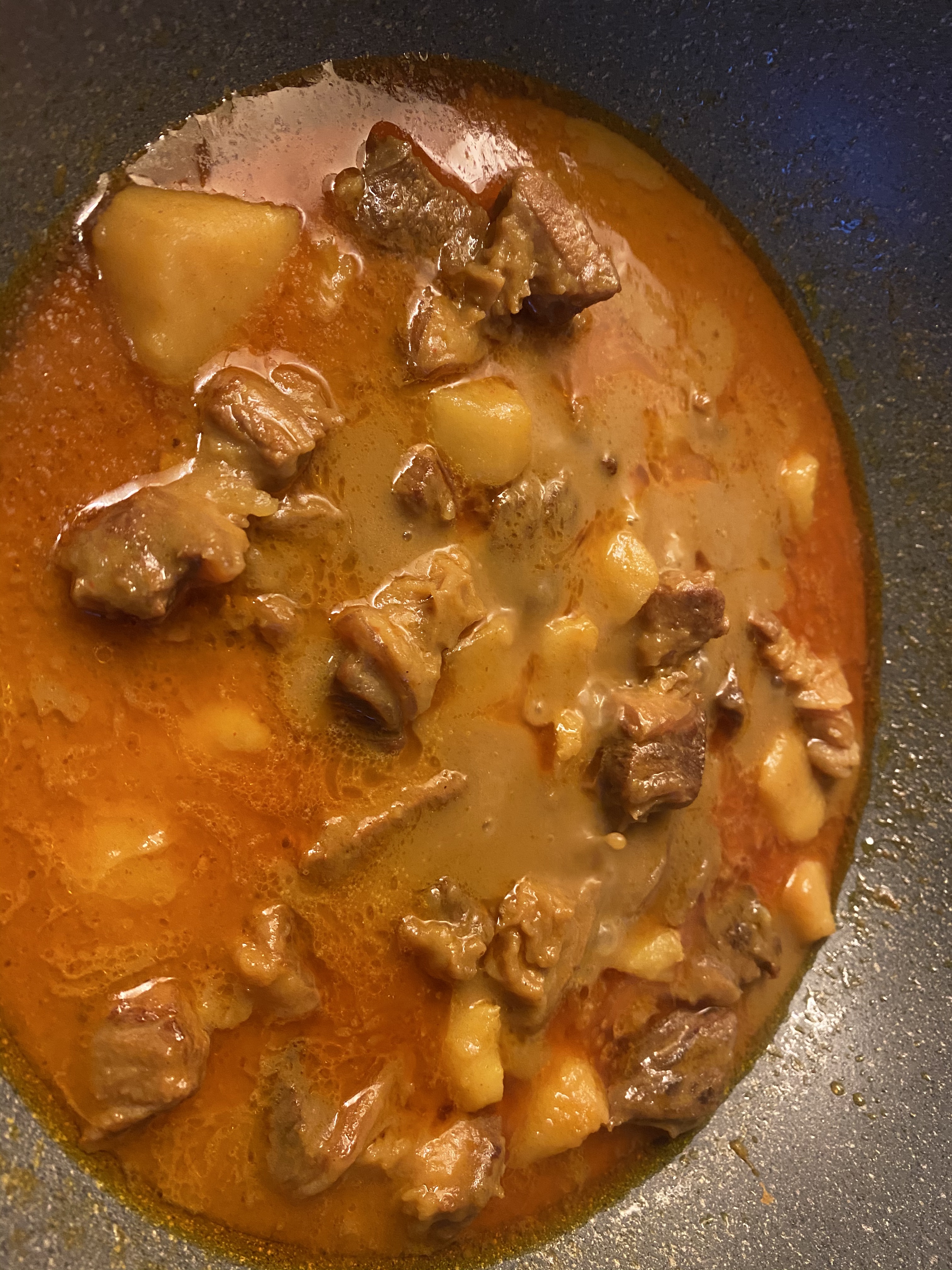咖喱牛腩厨房小白步骤的做法