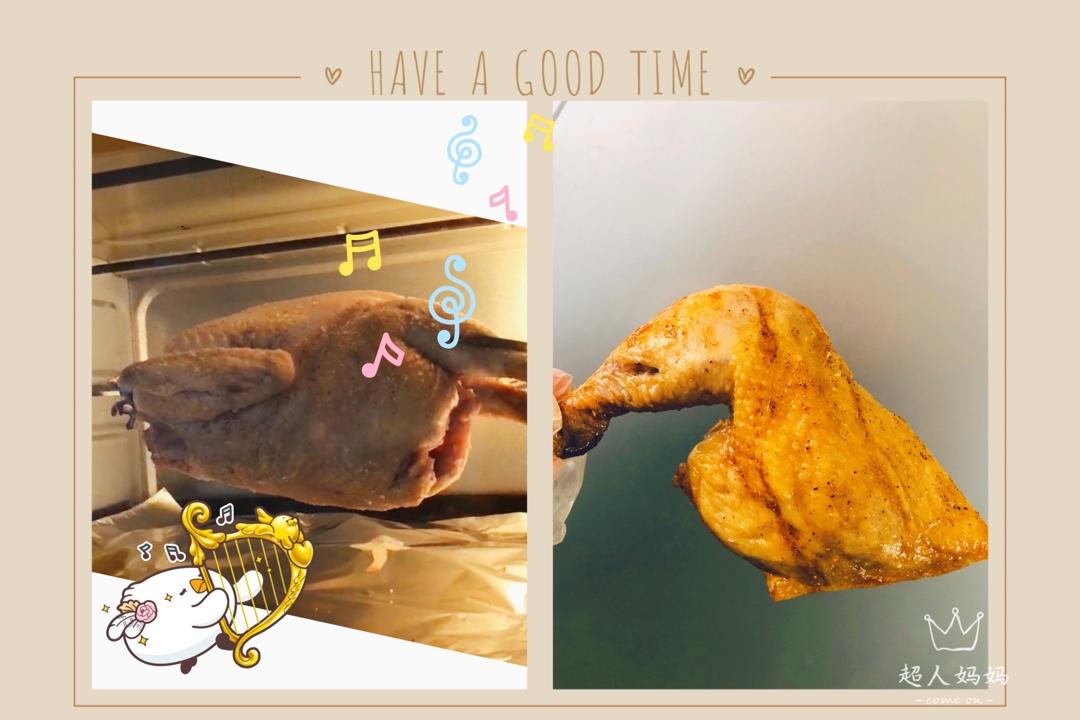 脆皮烤鸡