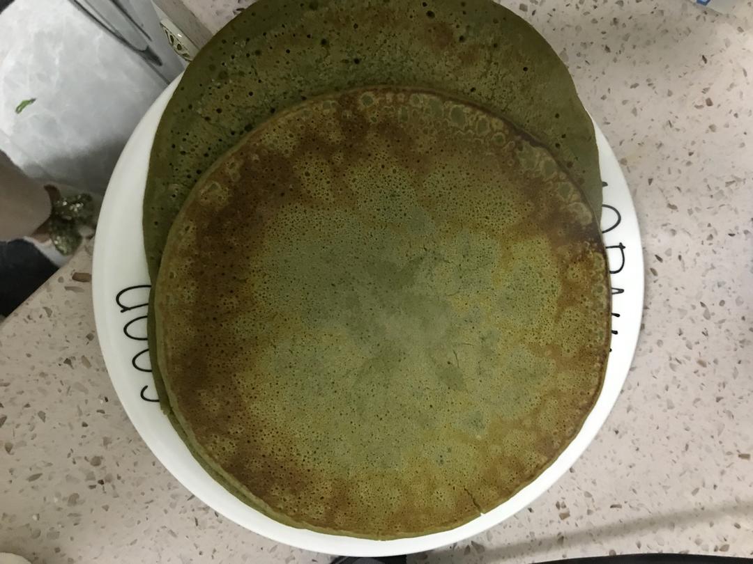 网红食谱│抹茶毛巾卷