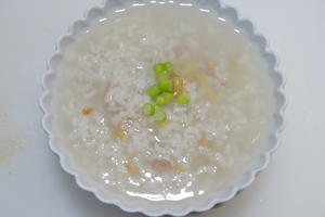 快手早餐—干贝海米粥的做法 步骤8