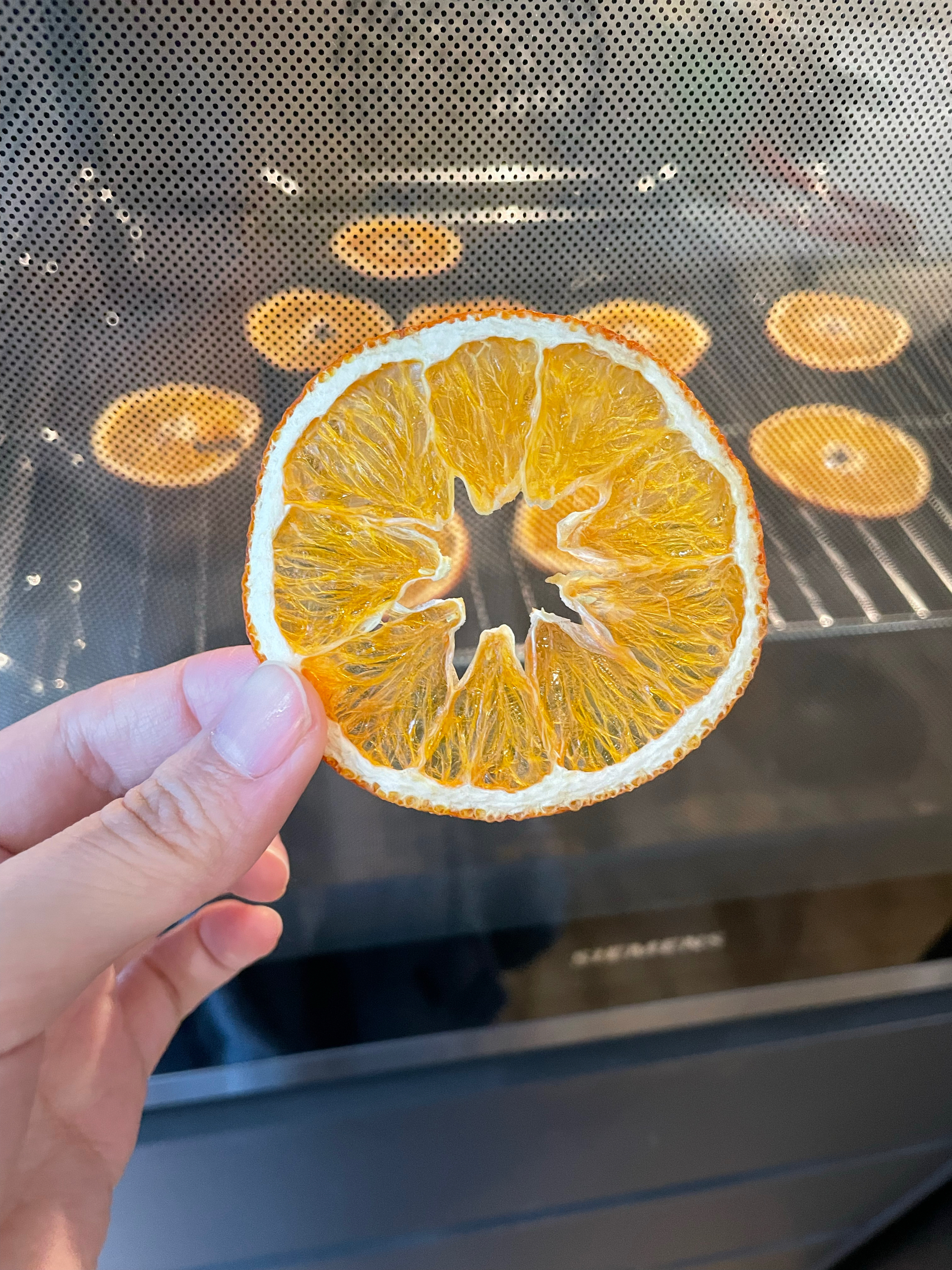 烤箱烘干橙子片
