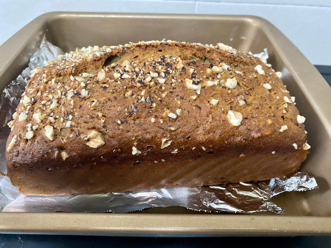 【不能更简单的香蕉面包（蛋糕）Banana Bread】