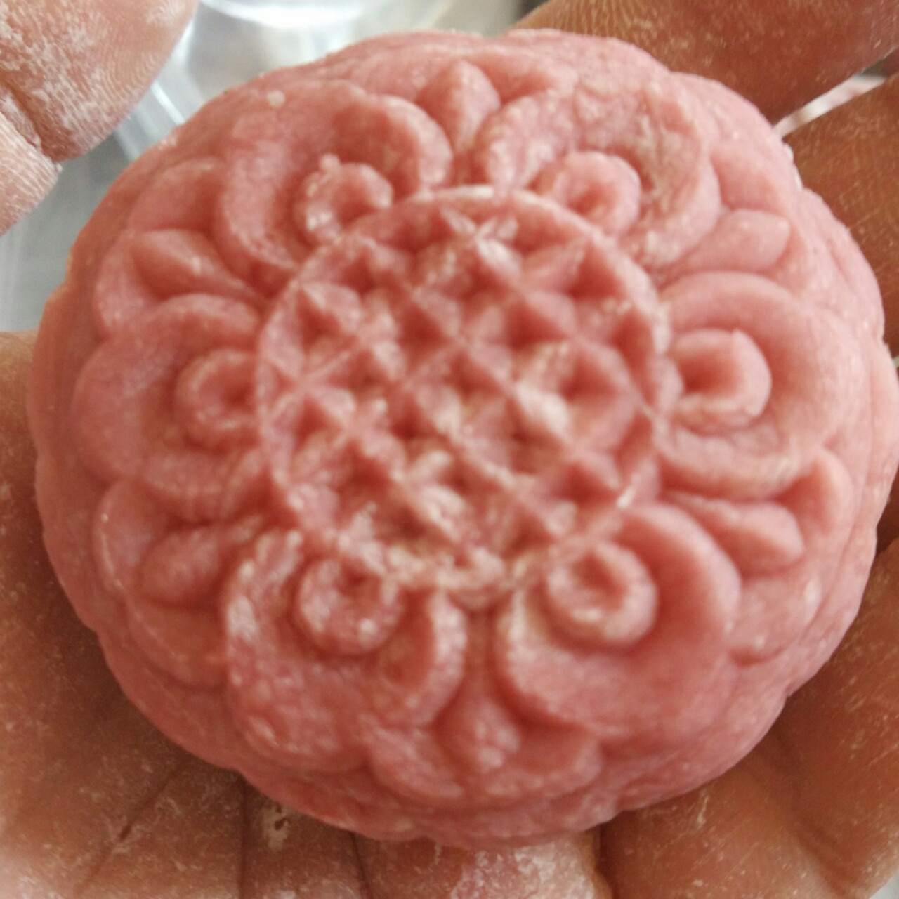 奶黄冰皮月饼