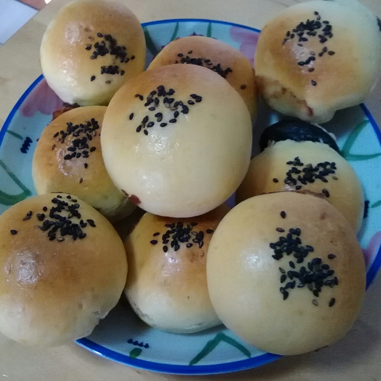 豆沙面包