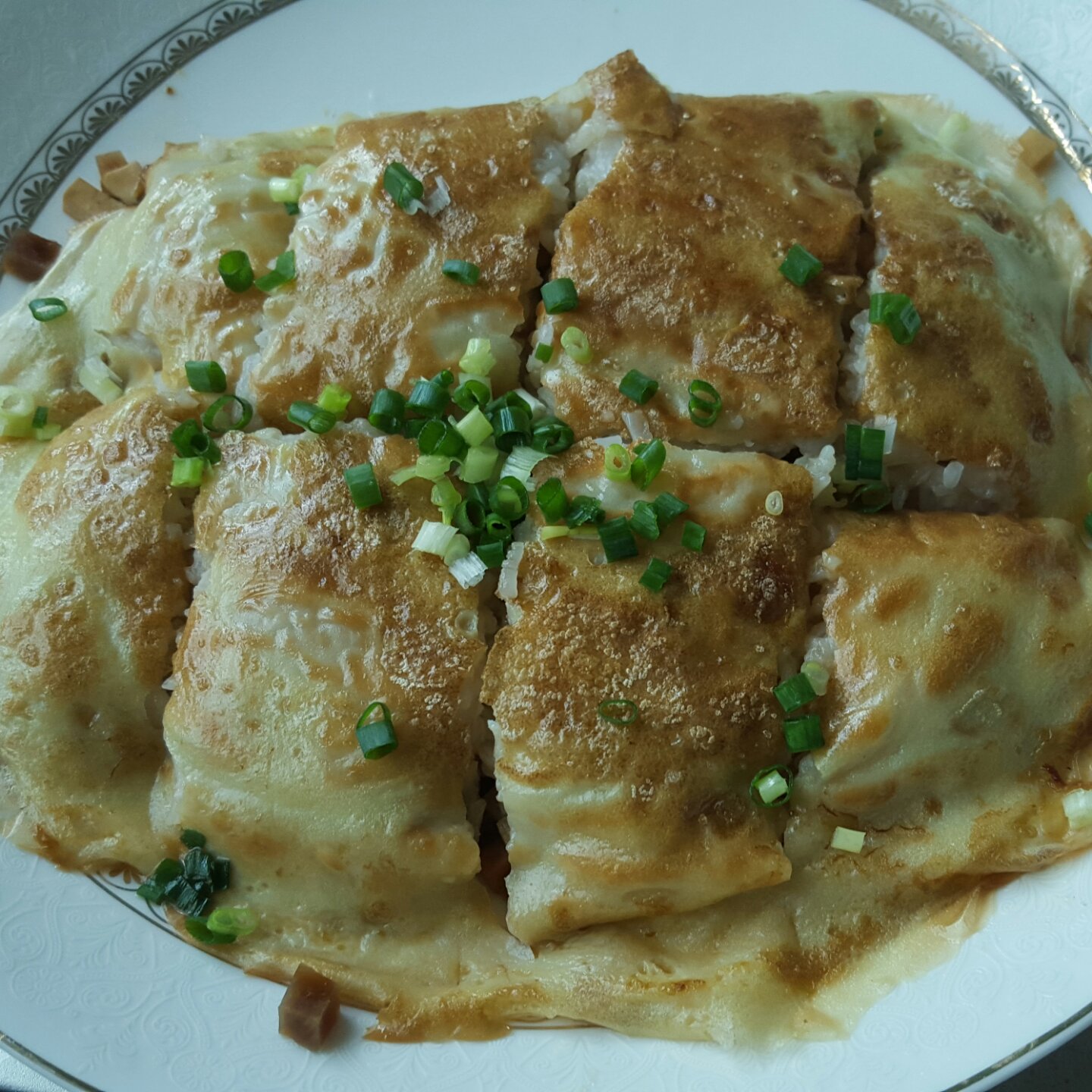 武汉小吃三鲜豆皮