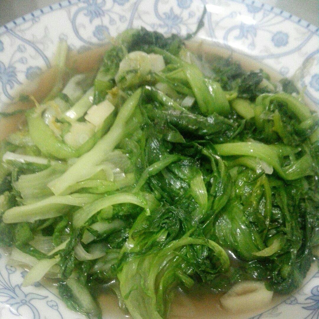 蒜蓉鸡毛菜