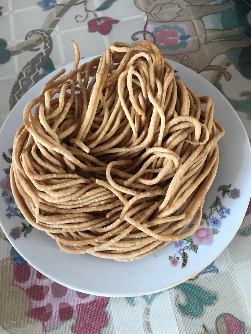 面条机版炸馓子