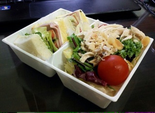 火腿芝士三明治