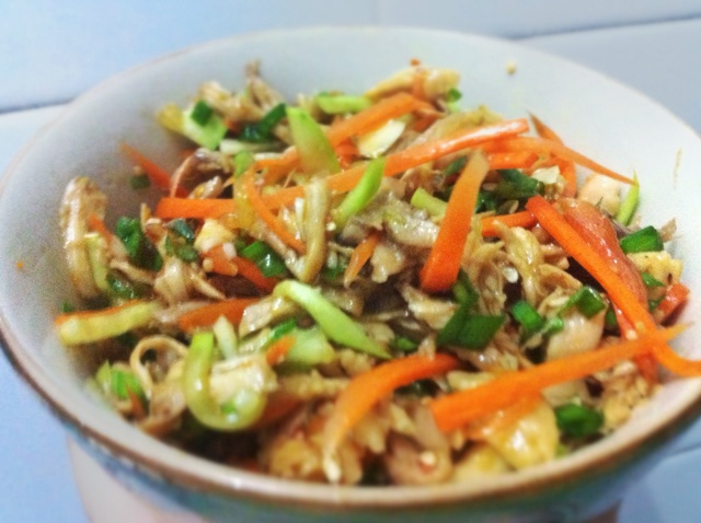 减脂健身｜凉拌手撕鸡丝（香辣&麻油版）