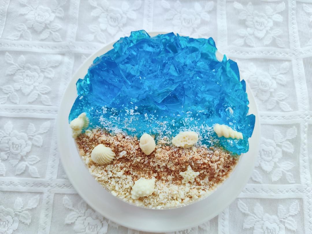 海洋酸奶慕斯蛋糕
