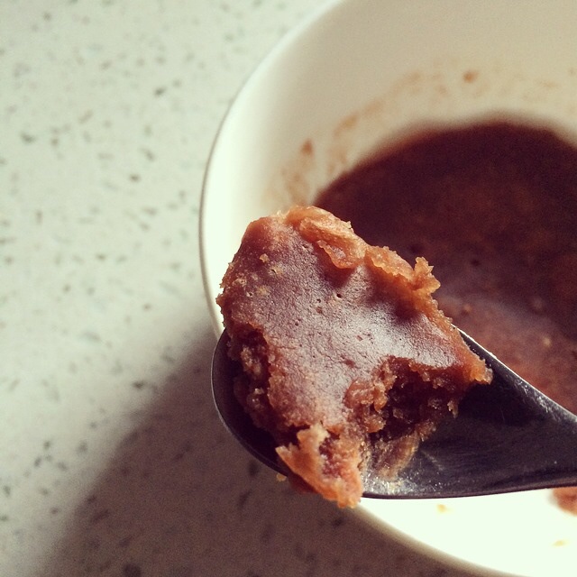 1分钟微波炉布朗尼brownie
