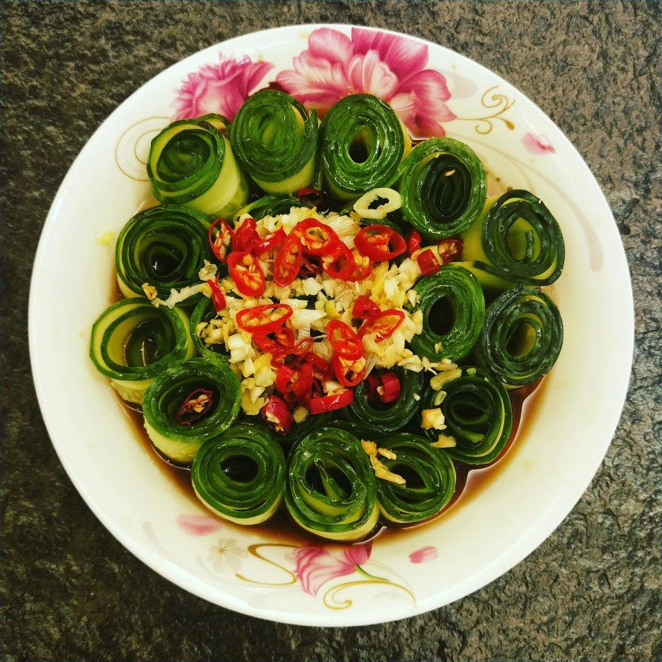响油黄瓜