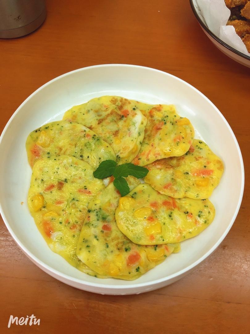 杂蔬蛋饼