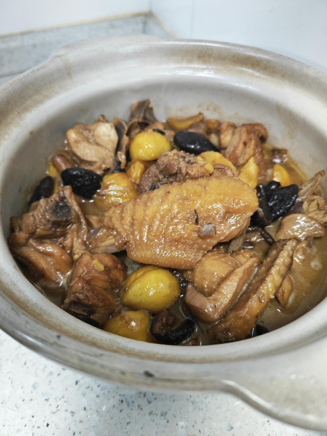 香菇板栗烧鸡