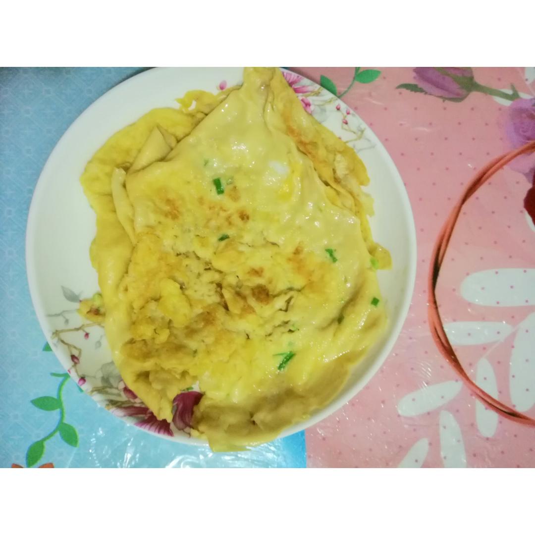 香葱鸡蛋饼