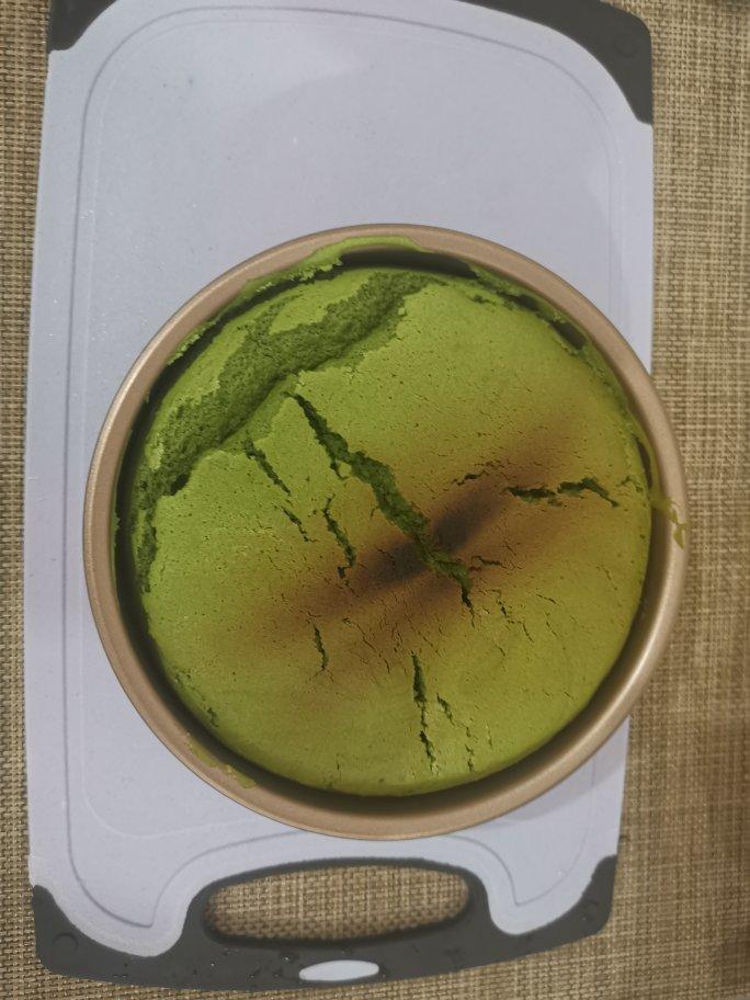 六寸抹茶戚风蛋糕