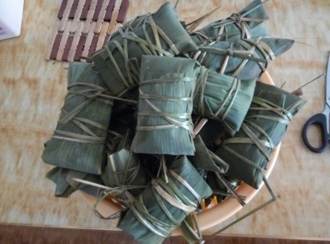 11种口味的粽子.咸粽.甜粽-附粽子包法