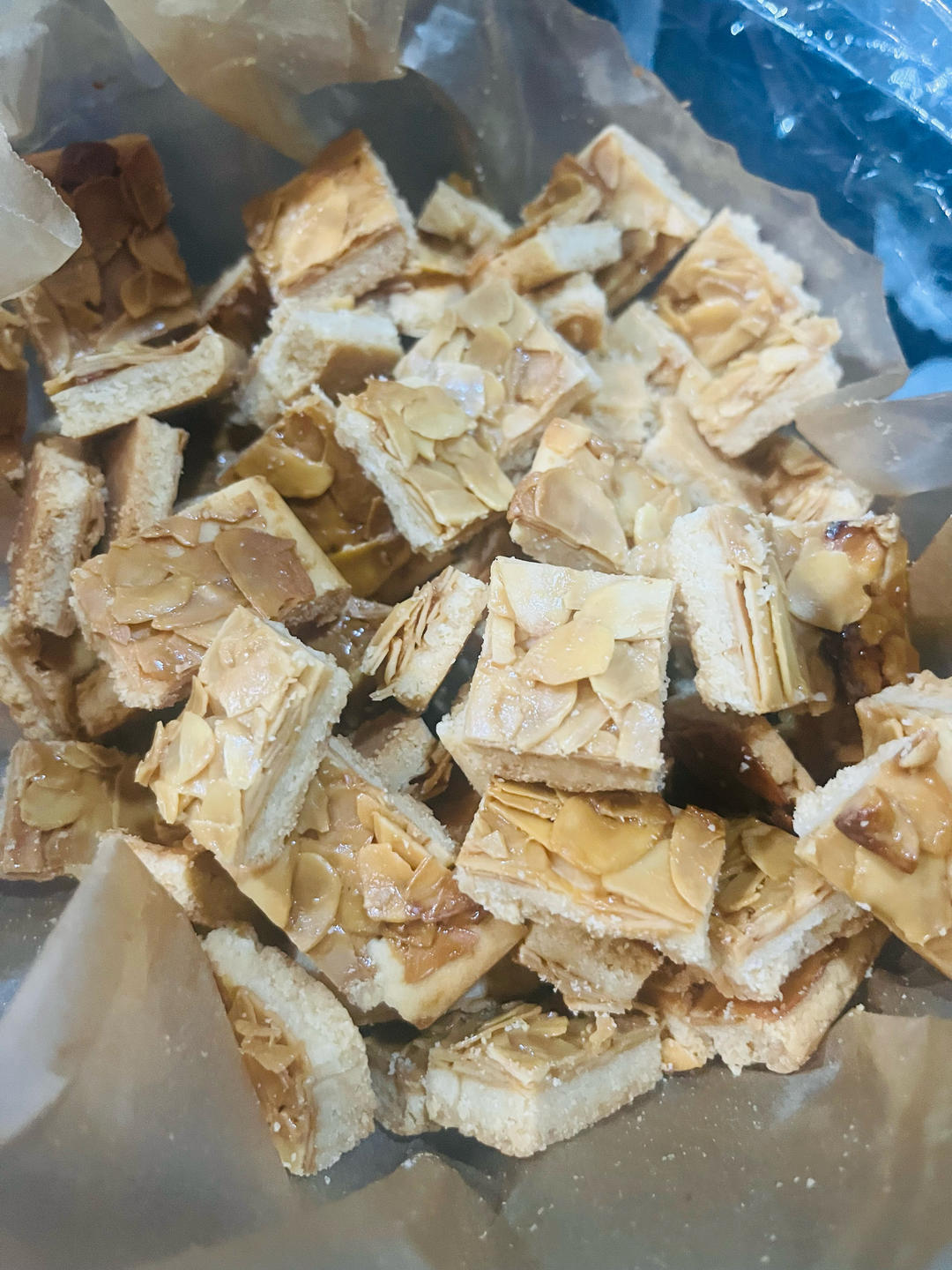 法式焦糖杏仁酥脆饼干