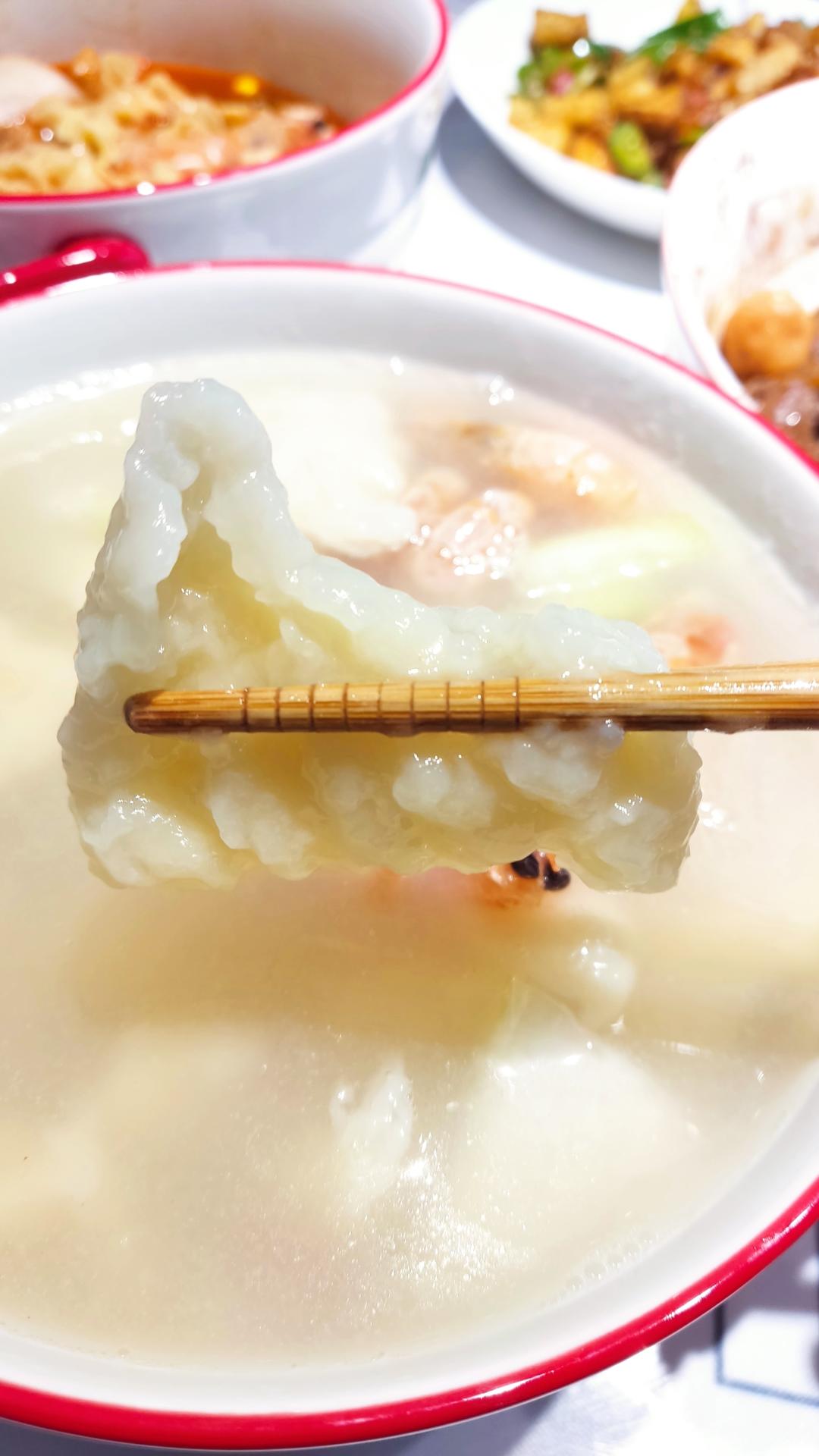 一人食鸡蛋面疙瘩汤(无油版)