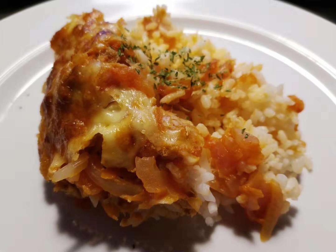 金枪鱼奶酪焗饭