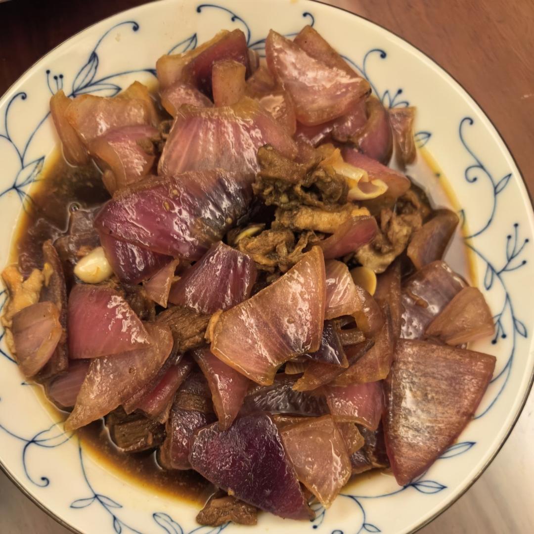 有点下饭的洋葱炒肉