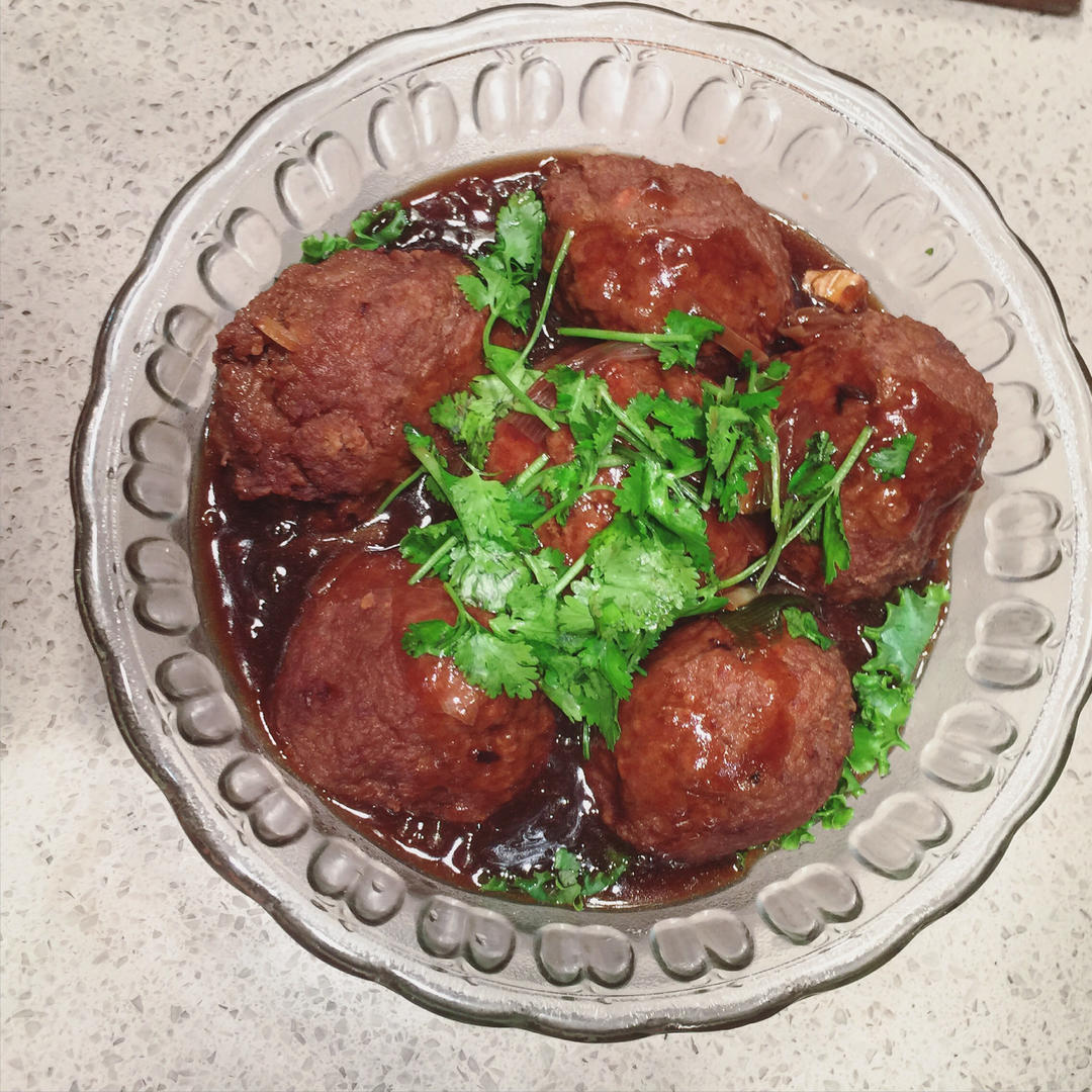 四喜丸子/红烧狮子头 Chinese Meatballs