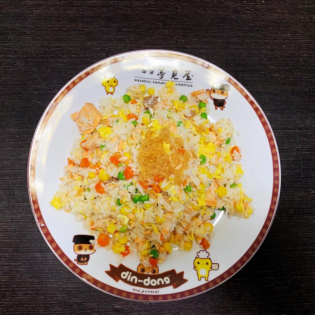 时蔬鸡蛋炒饭（简单快手，宝宝爱吃）