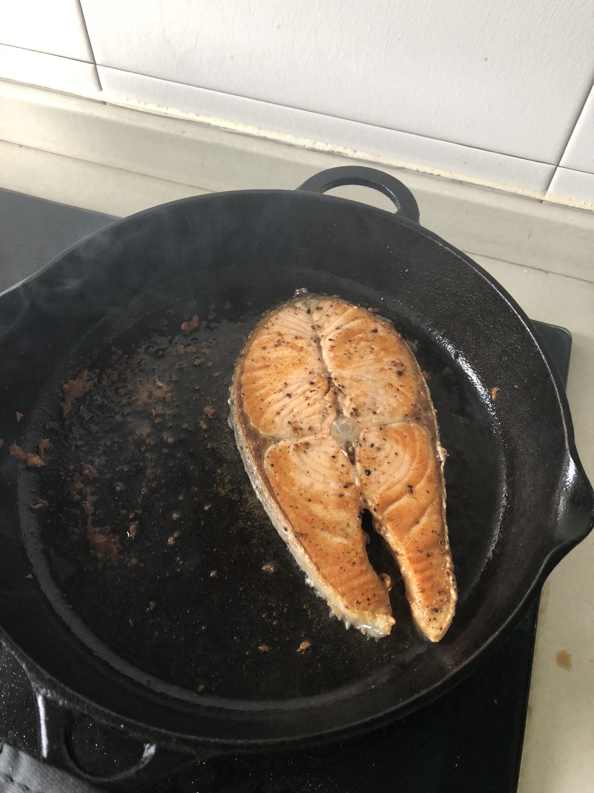 照烧鸡排三文鱼饭的做法 步骤8
