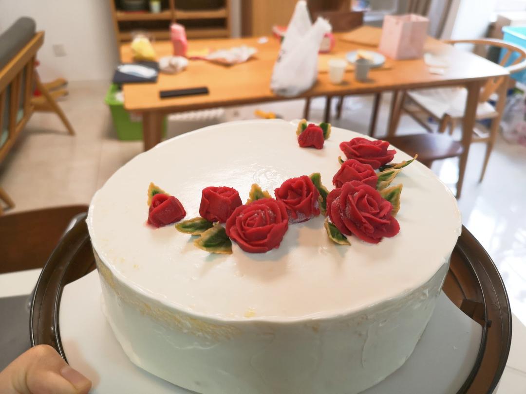 《Tinrry+》戚风蛋糕（6寸配方）（基础、超详细教程）