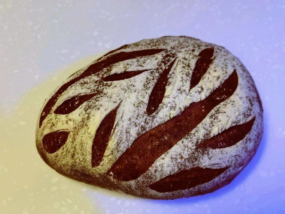 超级好吃简单好做的可可麻薯软欧面包