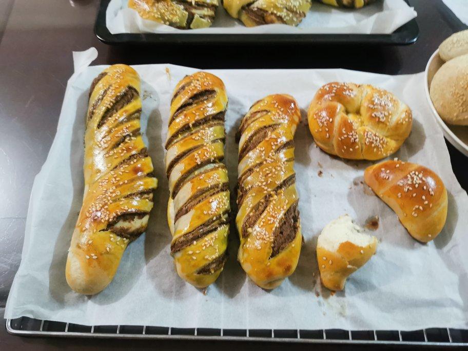 豆沙面包卷