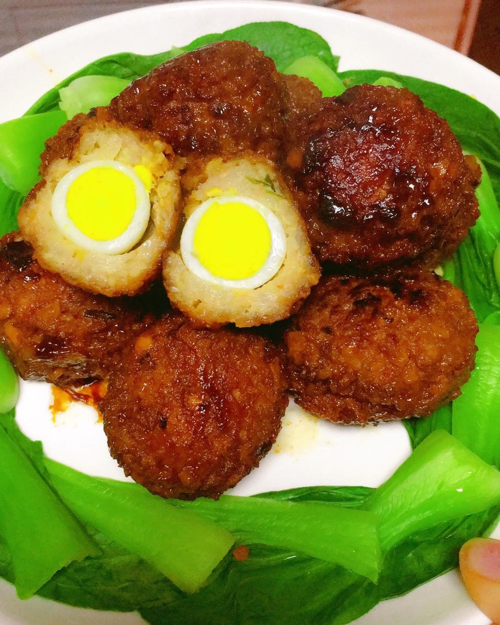 夏夏summer-1做的四喜丸子