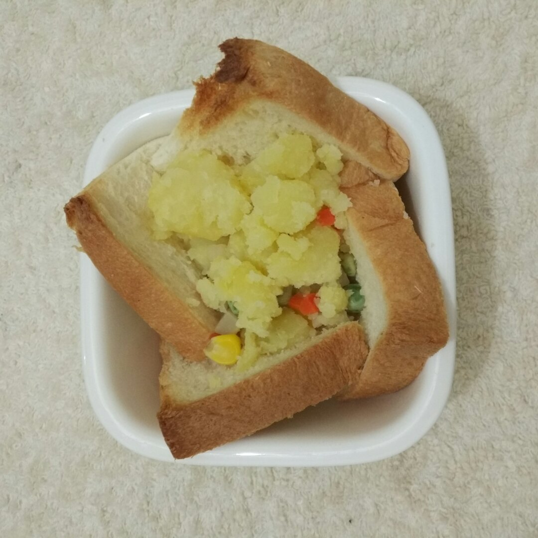吐司披萨盏