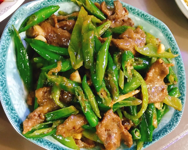 尖椒都剩下牛肉都吃完的尖椒牛肉的做法步骤图 53xi 下厨房 尖椒都剩下牛肉都吃完的尖椒牛肉的做法步骤图 53xi 下厨房