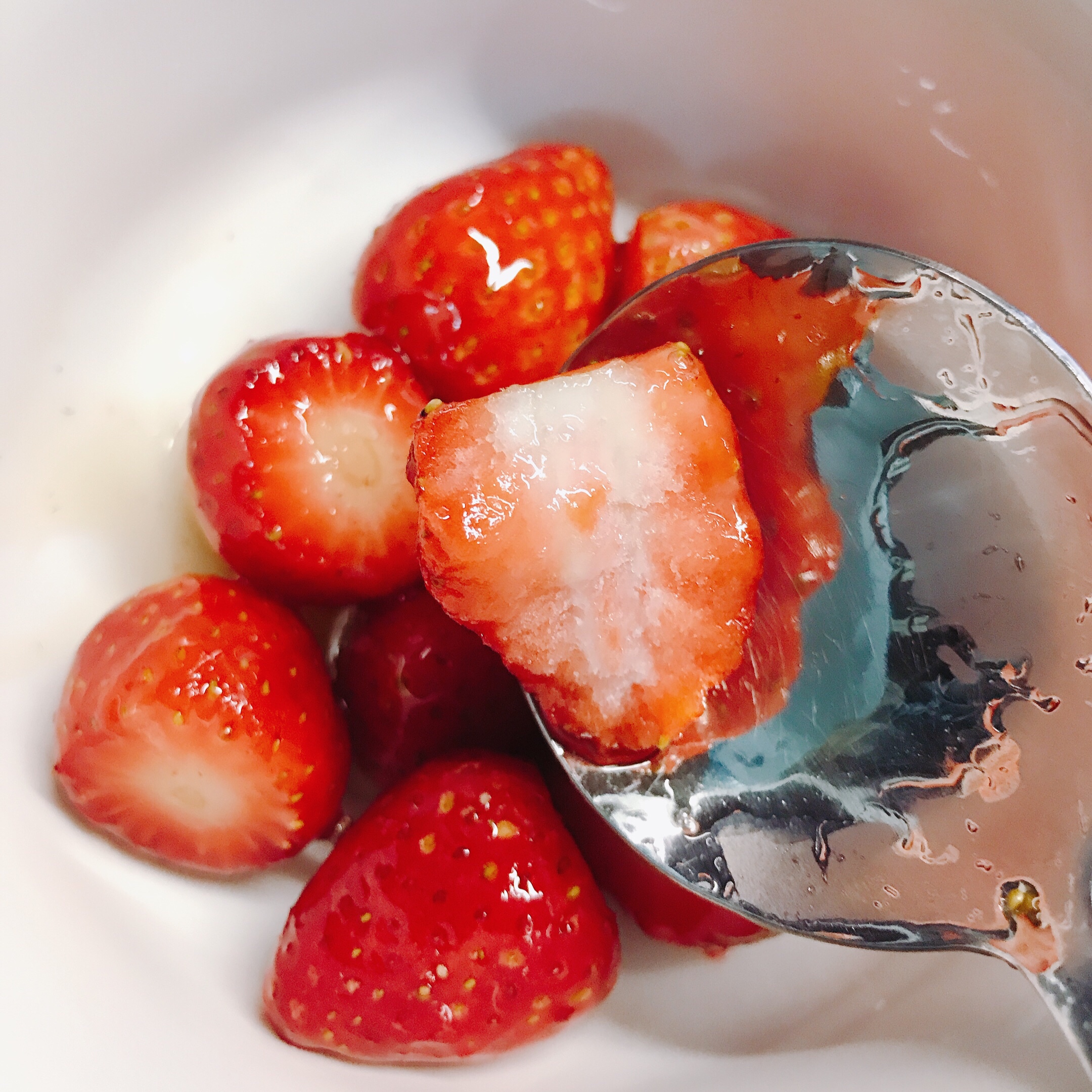 冰冻草莓