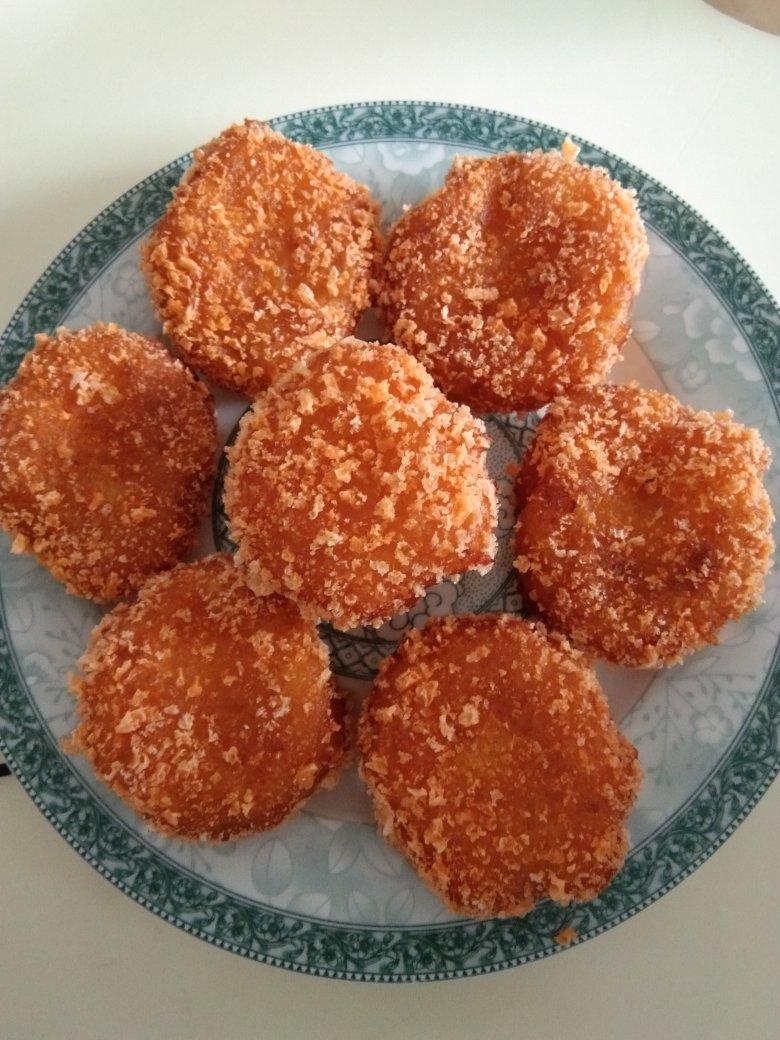 雪花南瓜饼