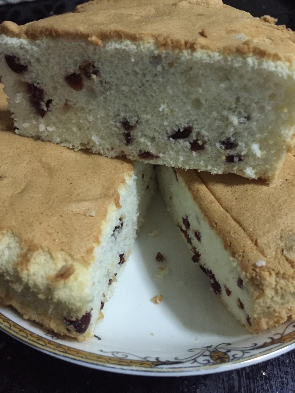 白天使戚风蛋糕 Angel Fruit Cake