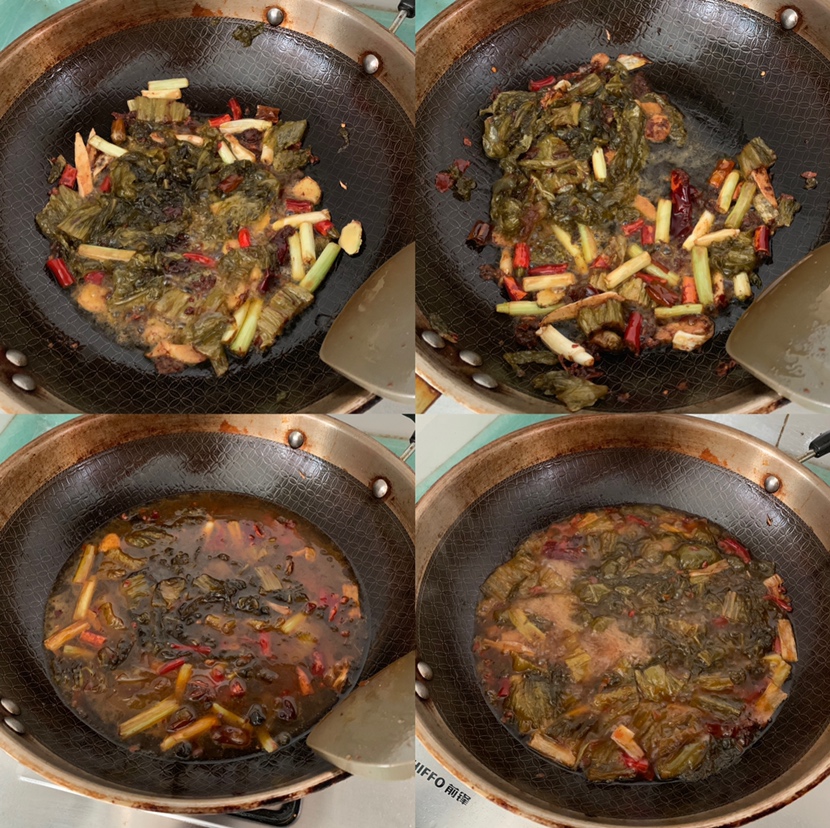 酸菜水煮鲢鱼的做法 步骤4