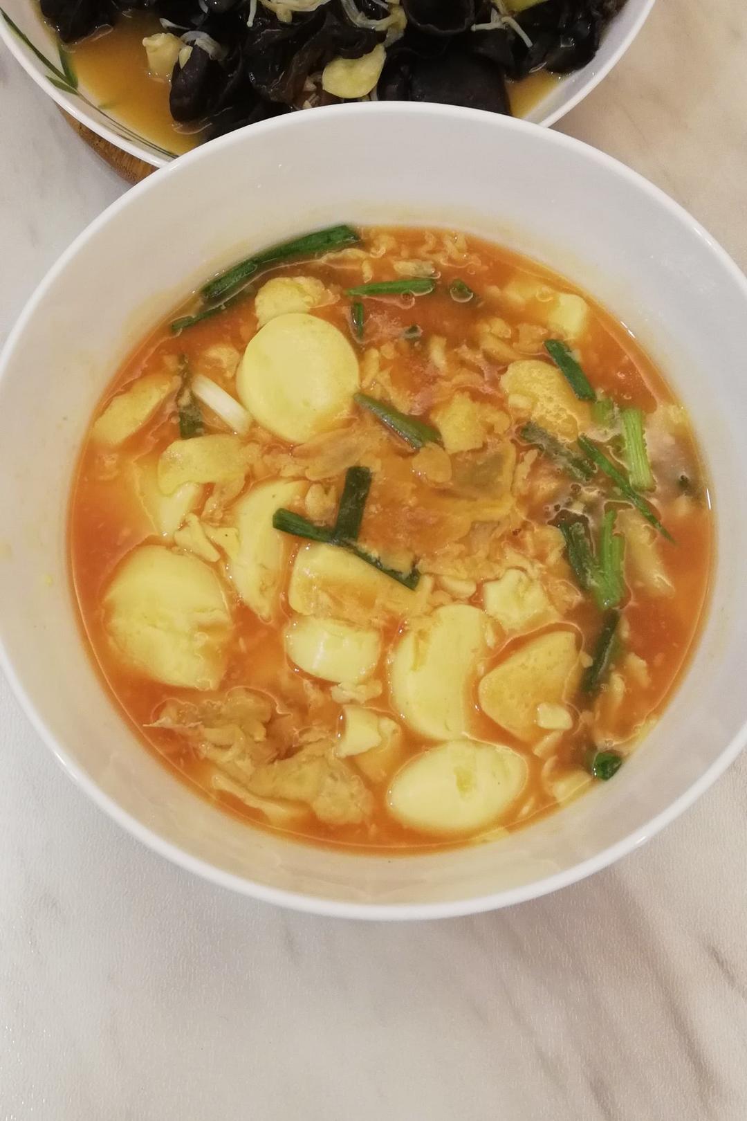 茄汁玉子豆腐
