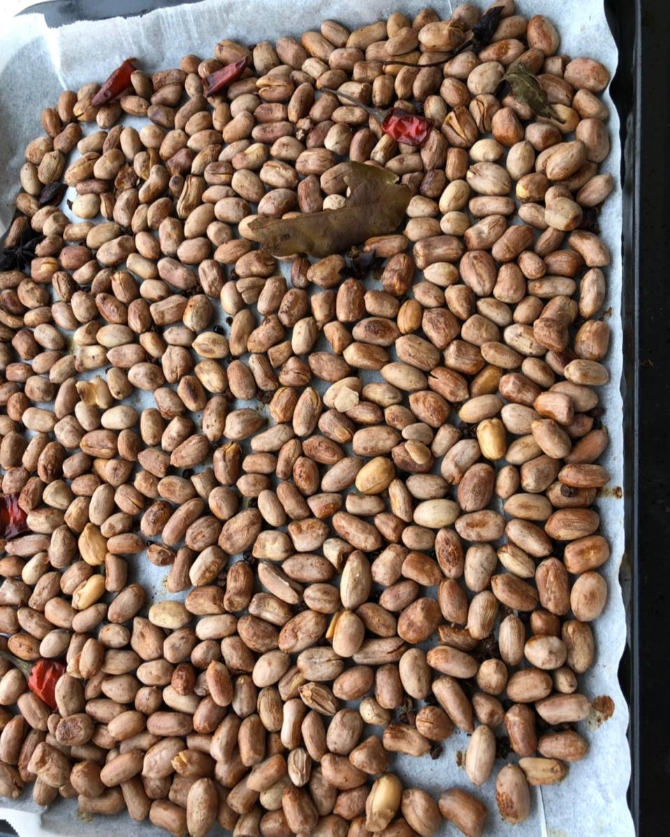 自制五香花生米